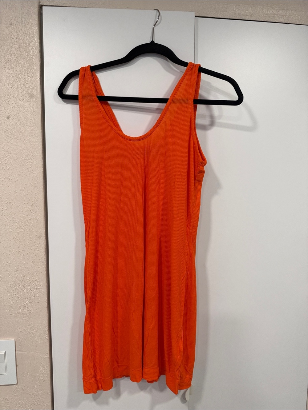 kate spade Orange Ribbed Mini Dress